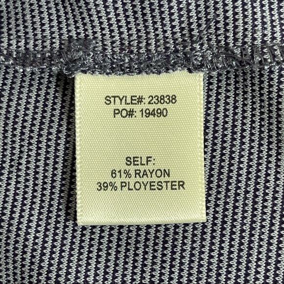 SKIES ARE BLUE Asa Ponte Purple Flap Pockets Open Style Blazer Jacket Sz XXL - Picture 13 of 14